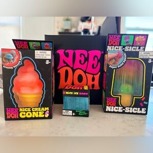 Nee Doh Super Soft Squishy Toy Set